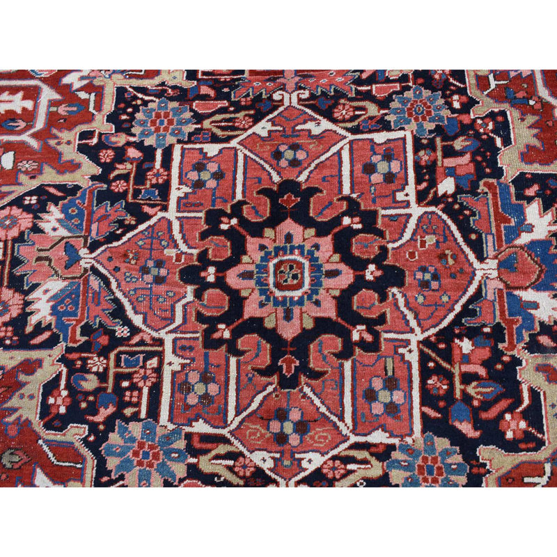 Tapis unique en laine Shariqa