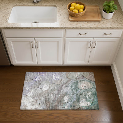 Premium Machine Washable Ralston AMF1941 Abstract Rug