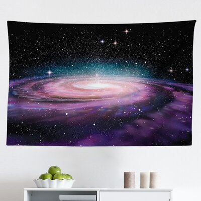 Ambesonne Galaxy Tapestry, Spiral Galaxy In Outer Space Andromeda Nebula Star Dust Universe Astronomy Print, Fabric Wall Hanging Decor For Bedroom Liv -  East Urban Home, B6F51C96E8A146B3A8C1560A1E0AF5D6