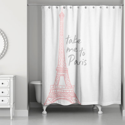 Rideau de douche simple