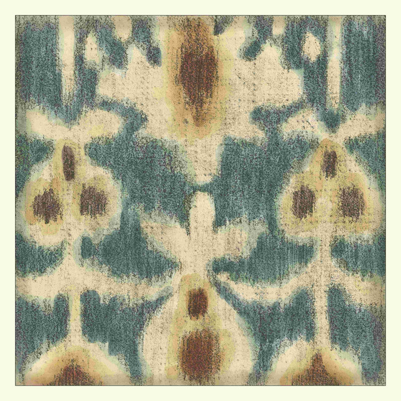 Motif Ikat III, H 12 po x l 12 po