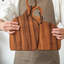 A Set Of 2 Walnut Chopping Boards High-Quality Handmade Kitchen Chopping Boards