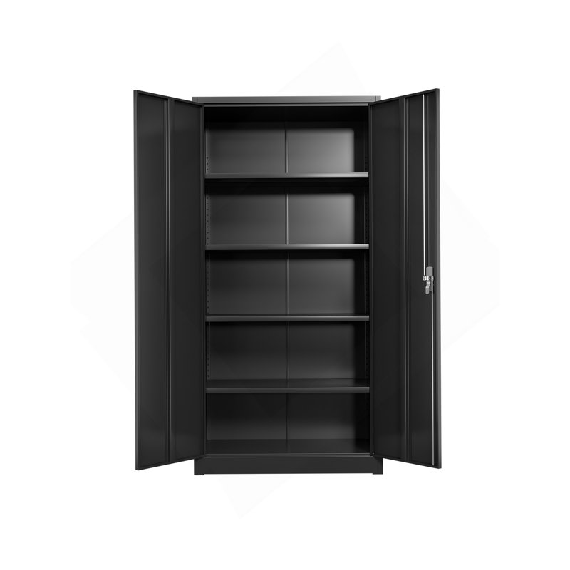 Armoire de rangement en acier de haute qualité avec sécurité avancée et fabrication durable pour le bureau, la maison et l'école