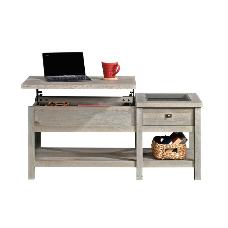 Table basse à plateau relevable
