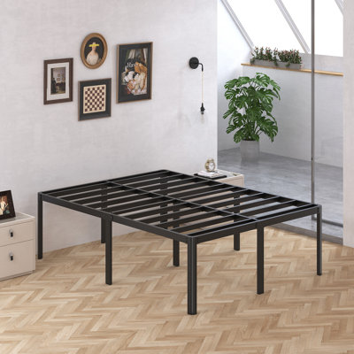24 Inch Bed Frame with Rounded Corner Legs