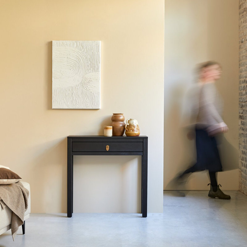Luce 80cm Solid Wood Console Table