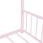 Lit double pleine grandeur en métal, rose-801898506