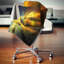 Coussin abstrait imprimé-29366404-29366401-29455508