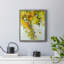 Toile encadrée de qualité supérieure Golden Foliage II - prête à être accrochée-100455017-100455015
