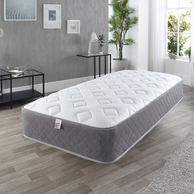 Alynah Hybrid Memory Foam Mattress with Cooling Fabric