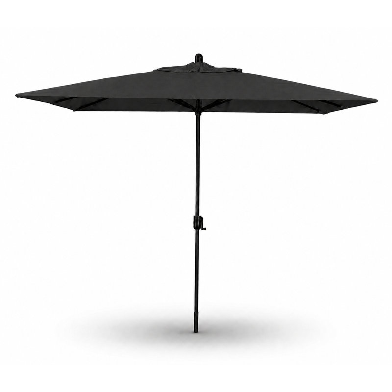 SunbUmbrella 9 pi 10 po x 6 pi 6 po Olivier, Saphir noir, Toile Sunbrella® noir