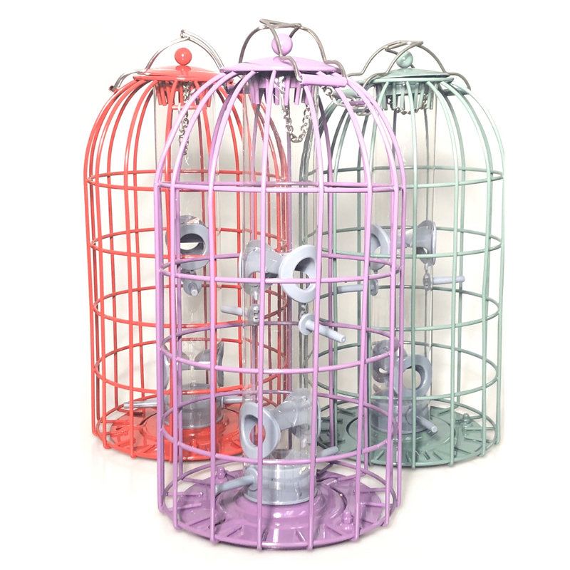 Dieks Metal Hanging Hopper Bird Feeder