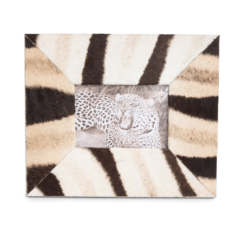 Zebra Hide Picture Frame