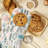 Soft Doodle Lines Oven Mitt Cotton Twill