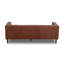  Canapé Chesterfield en cuir véritable 84 po-193946136