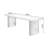 Black Rectangular Solid Wood desk-108953376