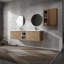 -inch Wall-mounted Bathroom Vanity With Sink, Side Cabinet, Soft Close Doors, And Kd-packing Combo Design