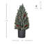 Arbre de Noël artificiel miniature 18 po