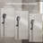 Pressure-Balanced Shower System, 10-Inch RainfallShower Faucet with Rough-in Valve-73468223-132506276