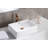 ANZZI Deux Series 14.3 " Vitreous China Rectangular Bathroom Sink and Overflow Hole