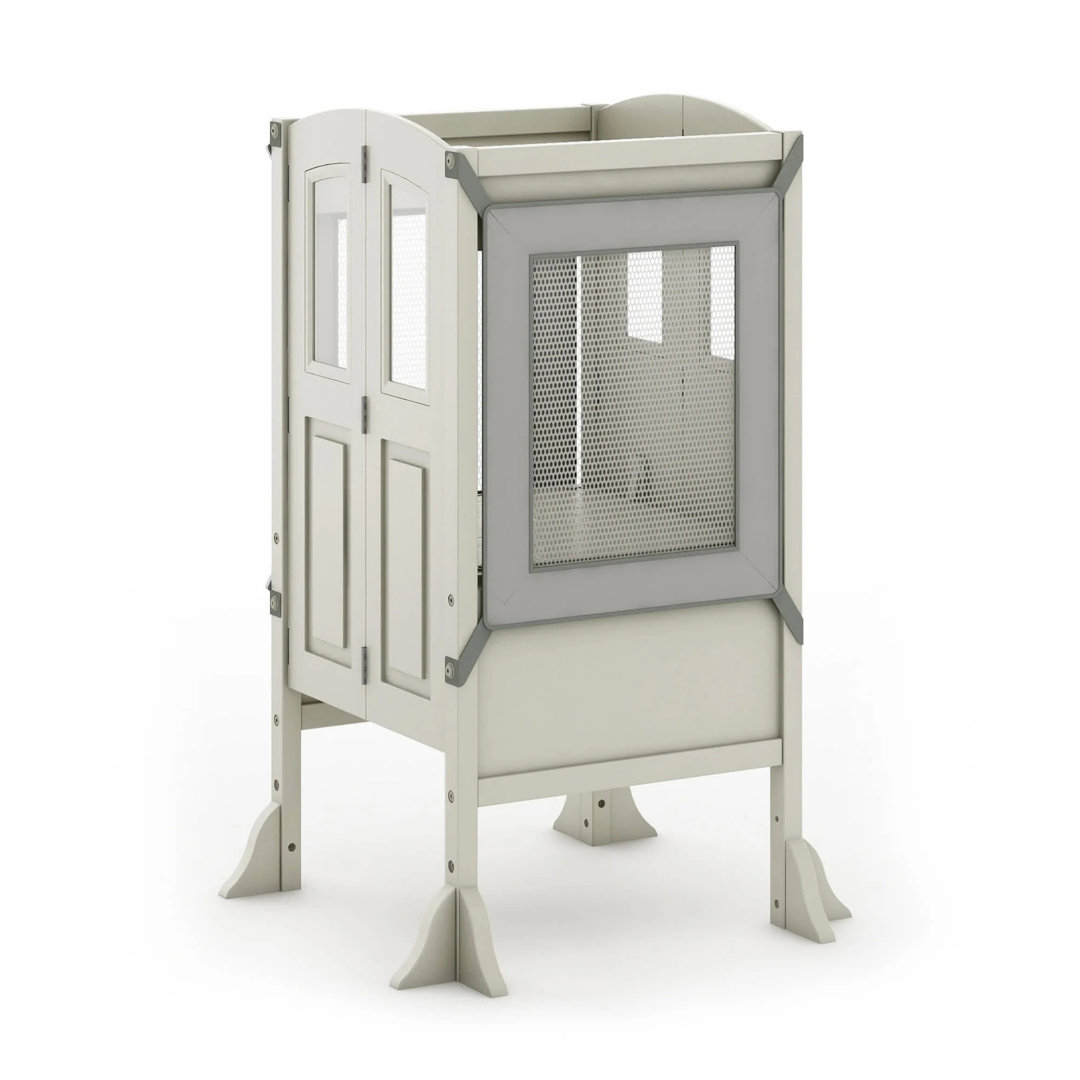 Martha Stewart Living & Learning Kids' Kitchen Helper Foldable Step Stool Martha Stewart 