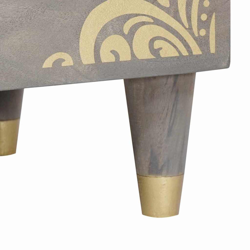 50cm W Solid Wood Bedside Table