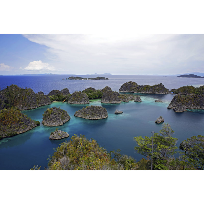 Raja Ampat sur toile par Andamanse, photographie, H 8 po x l 12 po x P 1,25 po