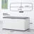 Decksplore 110 Gallons Square Outdoor Storage Cabinet with Wheels-101510247