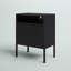 Table de chevet en métal Zander-41500949