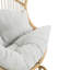 Fauteuil oscillant d'extérieur en faux osier Nixon-1711579626-1711579627