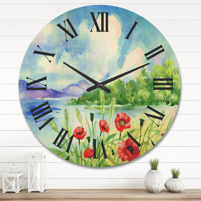 Solid Wood Wall Clock