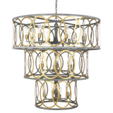 Palace 26 - Light Unique / Statement Tiered Chandelier