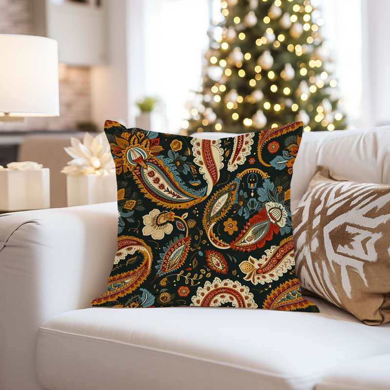 Abstract Boho Paisley Pattern II Bohemian