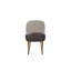 Fauteuil demi-tonneau - Café (ensemble de 2)