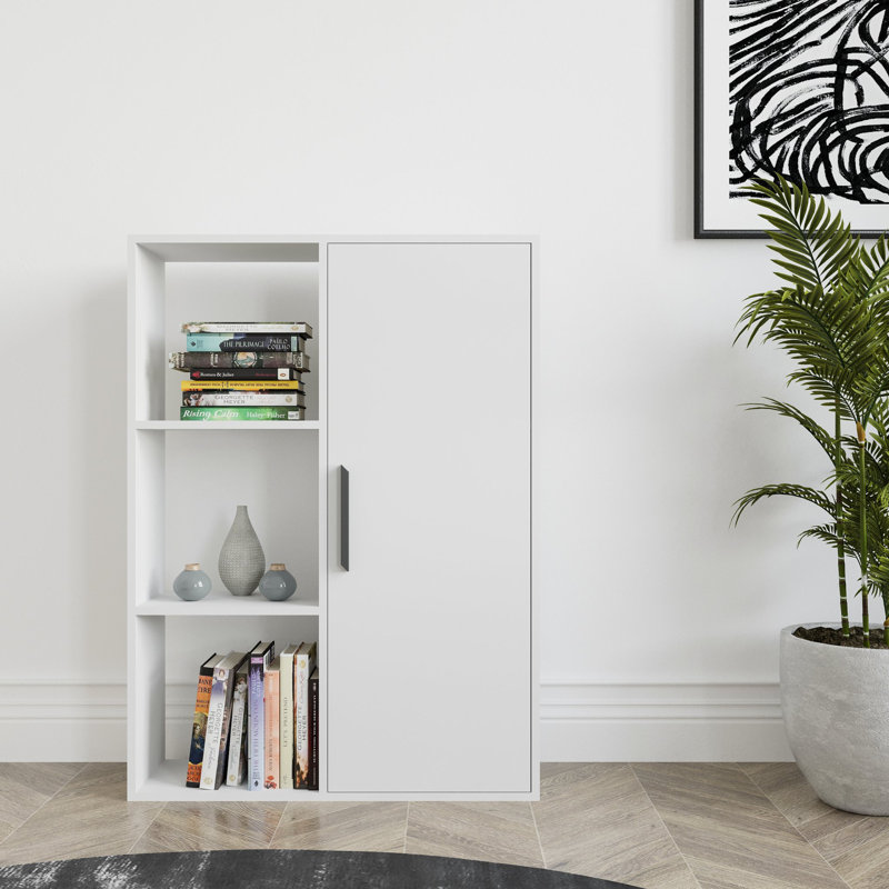 Najji Storage Bookcase, White
