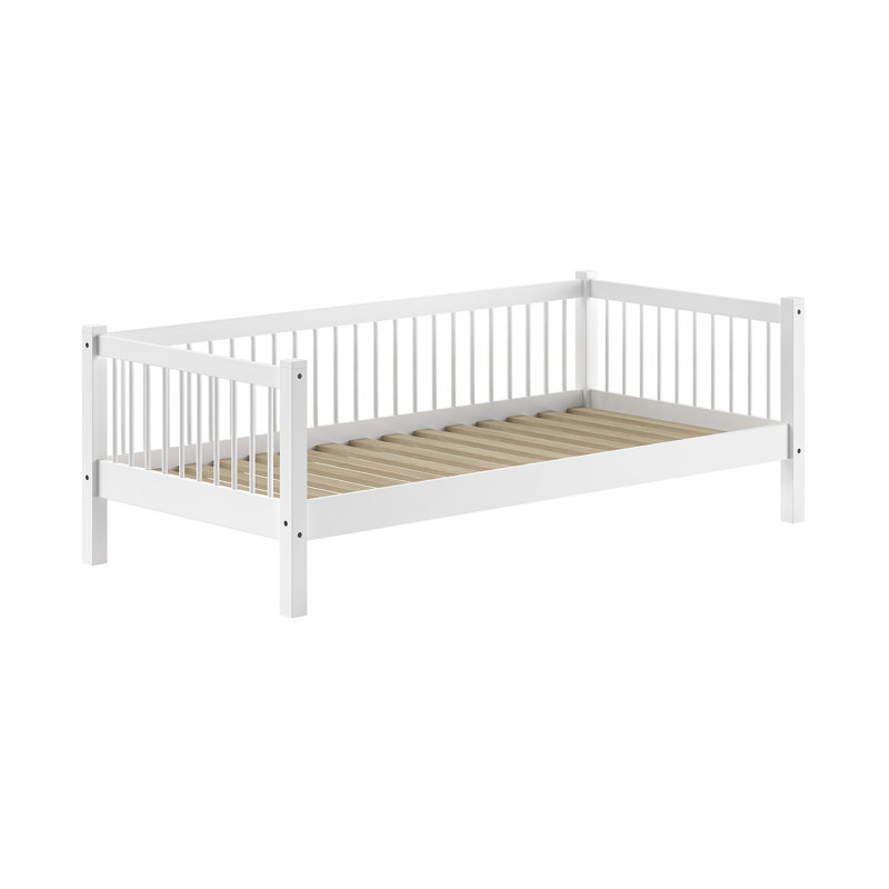 FORREST Buche bunk bed with LF 90x200 cm, incl. slatted frame, solid white beech