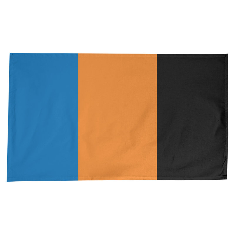 Nappe basket New Orleans, New York,Blue/Orange/Black