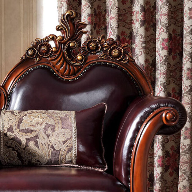 Chaise longue de loisirs en bois massif rétro, Orienté à droite