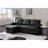 Upholstered Pull Out Sectional Sofa With Chaise