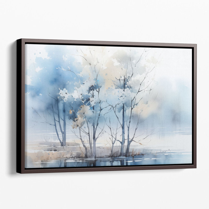 «Eve's Blue Forest Reverie», reproduction d'art murale, Papier, H 20 po x l 30 po x P 0,02 po