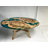 Maple Oval Solid Wood Dining Table