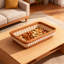 Assortiment de couleurs, deux paquets, panier de rangement rustique tissé à la main pour les fruits, le pain, les collations et la présentation du marché - matériau PP durable, résistant à la moisissure pour une utilisation durable-837173237