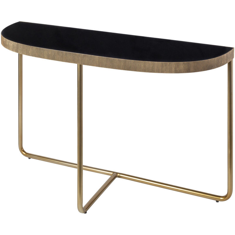Cramon 48" Console Table, Brass