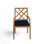 Haley Teak Outdoor Arm Chair Latticework Back