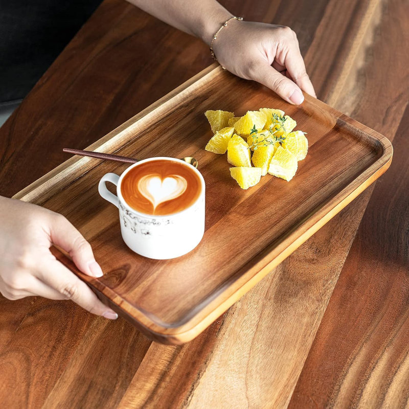 Union Rustic Wood Tray