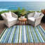 Tapis intérieur / extérieur bleu Isla-1707168888