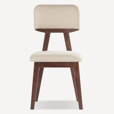 Chaise en bois massif Lazaro