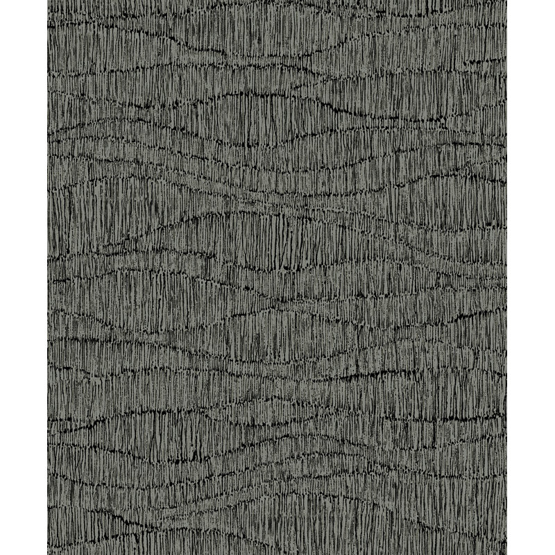  Papier peint non tissé non tissé Designs Tatiana Waves, Gris anthracite