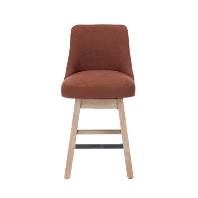 Ensemble de 2 tabourets pivotants 360 °