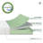 Meacham 8" Medium Green Tea Memory Foam Mattress-78600380